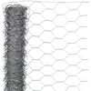 Nature Wire Mesh Hexagonal 1x10 m 40 mm Galvanised Steel