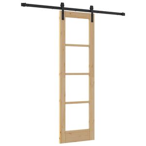 vidaXL Sliding Door ORKDAL Natural 61 x 198.5 cm