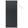 vidaXL Venetian Blinds Black 175 x 75 cm Aluminium