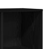 vidaXL Book Cabinet Black Oak 98x29x97.5 cm Engineered Wood