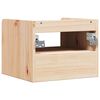 vidaXL Bedside Table 2 pcs Brown 38 x 36 x 29.5 cm Solid pine wood