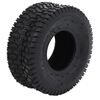 vidaXL 4 Piece Wheelbarrow Tire and Inner Tube Set 15x6.00-6 4PR Rubber