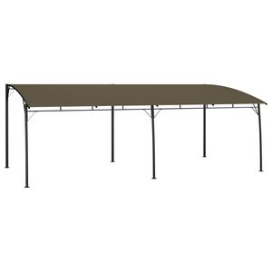 vidaXL Garden Sunshade Awning 6x3x2.55 m Taupe