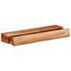vidaXL Wall Shelves 2 pcs 60x17x8 cm Solid Wood Acacia