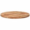 vidaXL Table Top Round &Oslash;90x4 cm Solid Wood Acacia