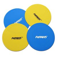 FitPAWS Targets 4 pcs Yellow and Blue