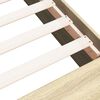 vidaXL Bed Frame without Mattress Sonoma Oak 90x190 cm Single