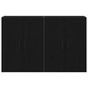 vidaXL Wall-mounted Cabinet 2 pcs Old Wood 69.5 x 34 x 90 cm