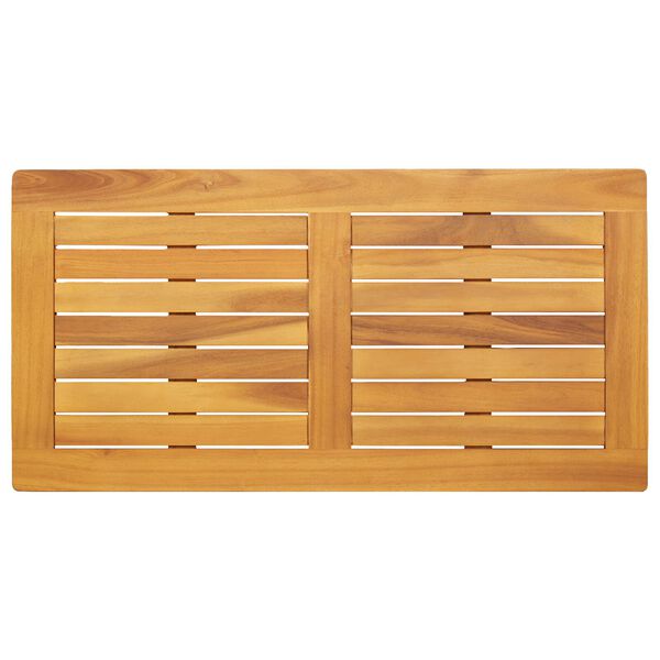 vidaXL Table Top Brown 90 x 45 x 2 cm Solid Acacia Wood