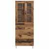 vidaXL Highboard Old Wood 69.5 x 34 x 90 cm Engineered Wood