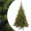 vidaXL Artificial Hinged Christmas Tree 120 cm 150 LEDs Warm White