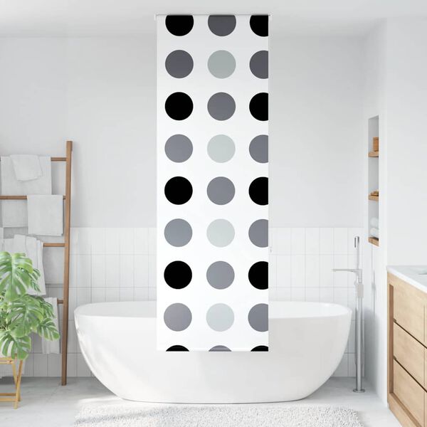 vidaXL Shower Roller Blind 70x240 cm Fabric Width 66 cm
