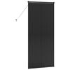 vidaXL Venetian Blinds Height Adjustable Black 175 x 80 cm Aluminium