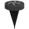 vidaXL Solar Ground Lights with Ground Spikes Outdoor 4 pcs Warm White