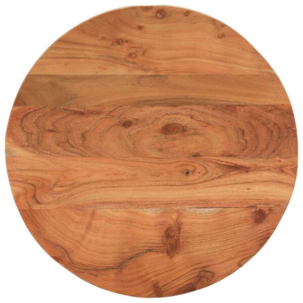 vidaXL Table Top Ø40x3.8 cm Round Solid Wood Acacia
