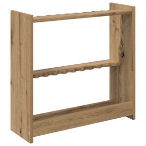 vidaXL Billiard Cue Stand Engineered Wood 60 x 20 x 57 cm Artisan Oak