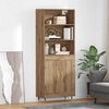vidaXL Highboard Artisan Oak 69.5 x 34 x 180 cm Engineered Wood