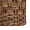 vidaXL Planter Basket with Storage 3 pcs Brown