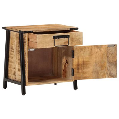 vidaXL Bedside Cabinet 40x30x42 cm Solid Wood Mango