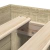 vidaXL Bed Frame without Mattress Sonoma Oak 100x200 cm Engineered Wood