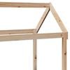 vidaXL Kids' Bed Roof 98x70x176.5 cm Solid Wood Pine
