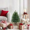 vidaXL Artificial Christmas Tree Green 75 cm PVC, PE and steel