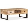 vidaXL Coffee Table | Natural Wood | Solid Mango Wood | Medium | Coffee Table