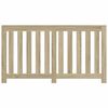 vidaXL Radiator Cover Sonoma Oak 149x20x82 cm Engineered Wood