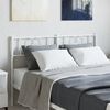 vidaXL Metal Headboard White 160 cm