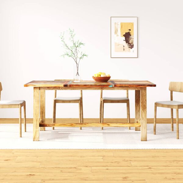 vidaXL Dining Table Solid Reclaimed Wood 180 cm