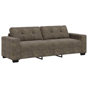 vidaXL Sofa Dark Grey 221 x 80 x 80 cm Fabric