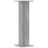 vidaXL Plant Stands 2 pcs Grey Sonoma 30x30x95 cm Engineered Wood