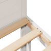 vidaXL Bed Frame without Mattress White 90x200 cm Solid Wood Pine