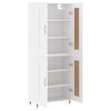 vidaXL Highboard White 69.5x34x180 cm Engineered Wood
