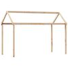 vidaXL Kids' Bed Roof 217x85.5x154 cm Solid Wood Pine