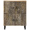 vidaXL Side Cabinet 60x33x75 cm Solid Wood Mango