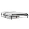vidaXL Bed Frame without Mattress Grey Sonoma 160x200 cm