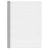 vidaXL Mesh Screen Aluminium 112x1000 cm Silver