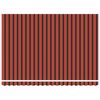 vidaXL Retractable Awning Orange and Brown 4.5x3 m Fabric and Aluminium