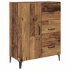 vidaXL Highboard Old Wood 69.5 x 34 x 180 cm Engineered Wood