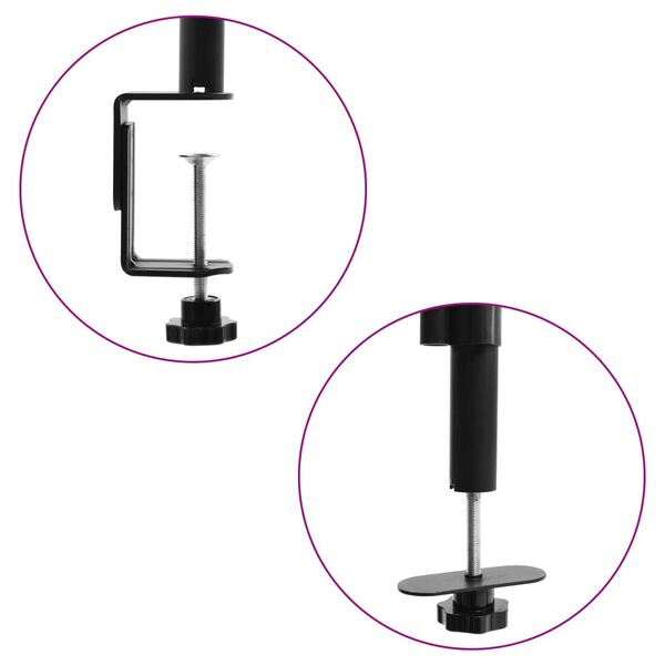 vidaXL Triple Monitor Desk Mount Stand 13-23