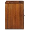 vidaXL Bathroom Hanging Cabinet with Storage Walnut 38 x 33 x 48 cm