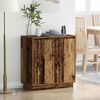 vidaXL Sideboard with Shelf Old Wood 71 x 34.5 x 75 cm Engineered wood