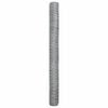 vidaXL Hexagon Fence Silver 1.6 x 100 m Galvanised steel