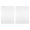 vidaXL Mirror Films 2 pcs Self-Adhesive 90x100 cm PET