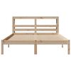 vidaXL Bed Frame without Mattress 140x200 cm Solid Wood Pine