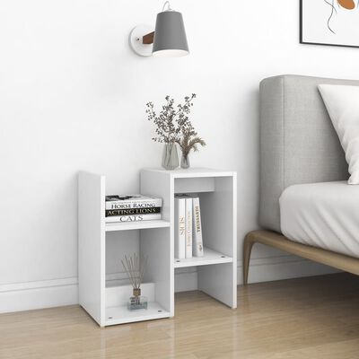 vidaXL Bedside Cabinets 2 pcs White 50x30x51.5 cm Engineered Wood