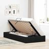 vidaXL Storage Bed with Mattress with Storage Black 90 x 190 cm Velvet