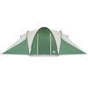 vidaXL Family Tent Dome 6-Person Green Waterproof
