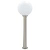 vidaXL Bollard Light with Sensor 80 cm Stainless Steel IP44
